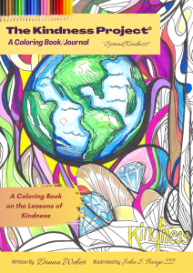 The Kindness Project Coloring Book & Journal